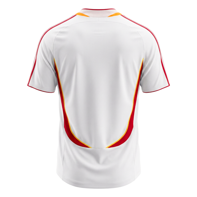 Spain Idegenbeli Retro Futball Mez 2006 Fehér