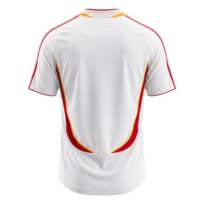 Spain Idegenbeli Retro Futball Mez 2006 Fehér
