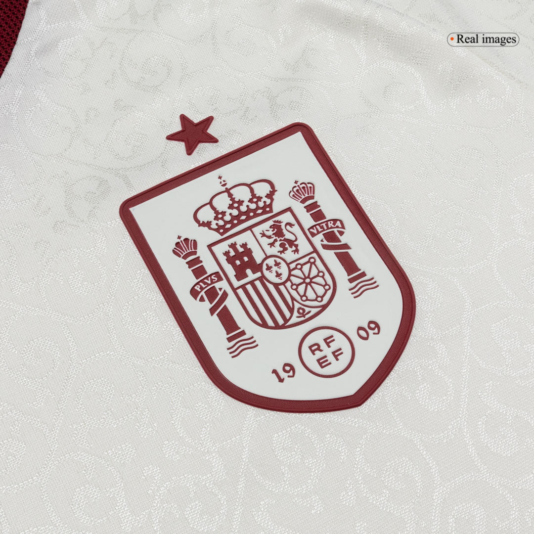 GAVI #9 Spain Játékos Verzió Idegenbeli Mez Világbajnoki 2026 Fehér