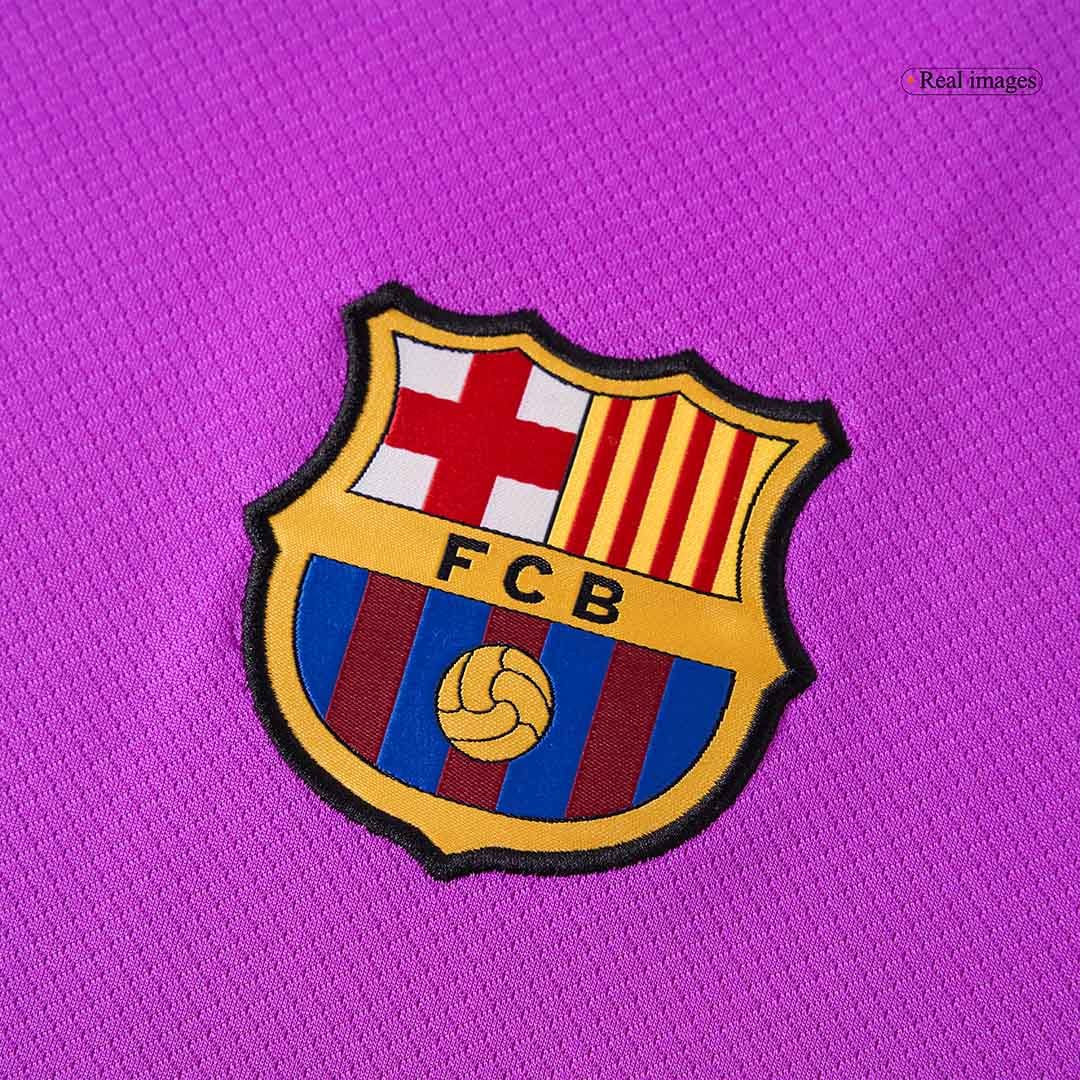Barcelona Előtti-Mérkőzés Edzés Soccer Mez 25/26 Lila