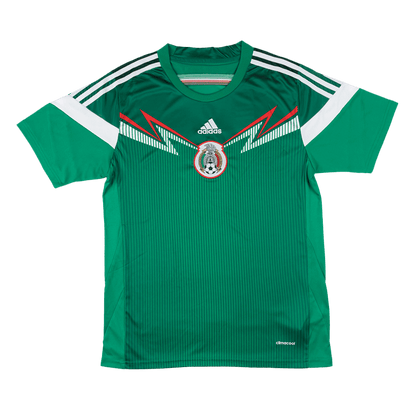 Mexico Otthon Retro Futball Mez 2014 Zöld