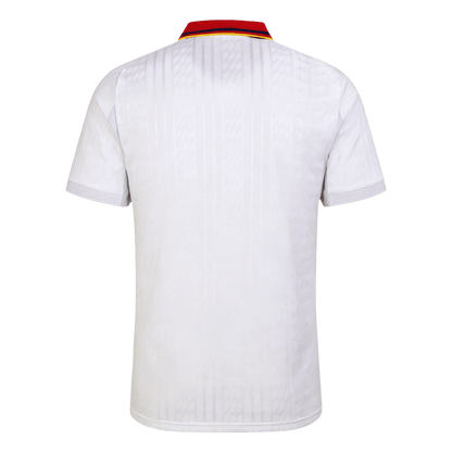 Spain Idegenbeli Retro Futball Mez 1994 Fehér