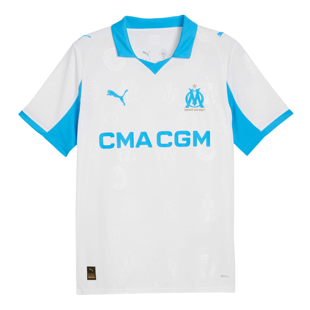 RABIOT #25 Marseille Otthon Mez 2025/26 Fehér