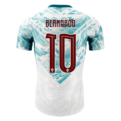 BERNARDO #10 Portugal Játékos Verzió Idegenbeli Mez Világbajnoki 2026