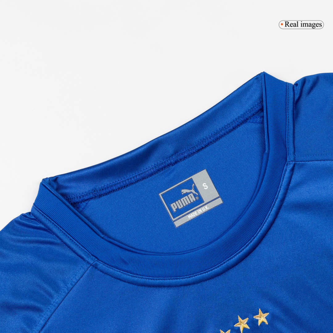 Italy Hazai Retro Futball Mez 2004 Kék
