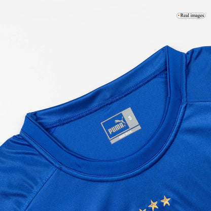 Italy Hazai Retro Futball Mez 2004 Kék