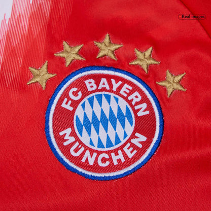 Gyerekek   Bayern Munich Otthon Soccer Mez Készlet(Mez+Rövidnadrág) 2025/26 Piros
