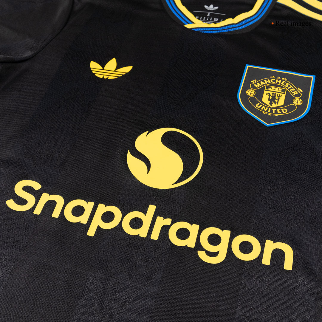 MOUNT #7 Manchester United Idegenbeli Harmadik Mez 2025/26 Fekete
