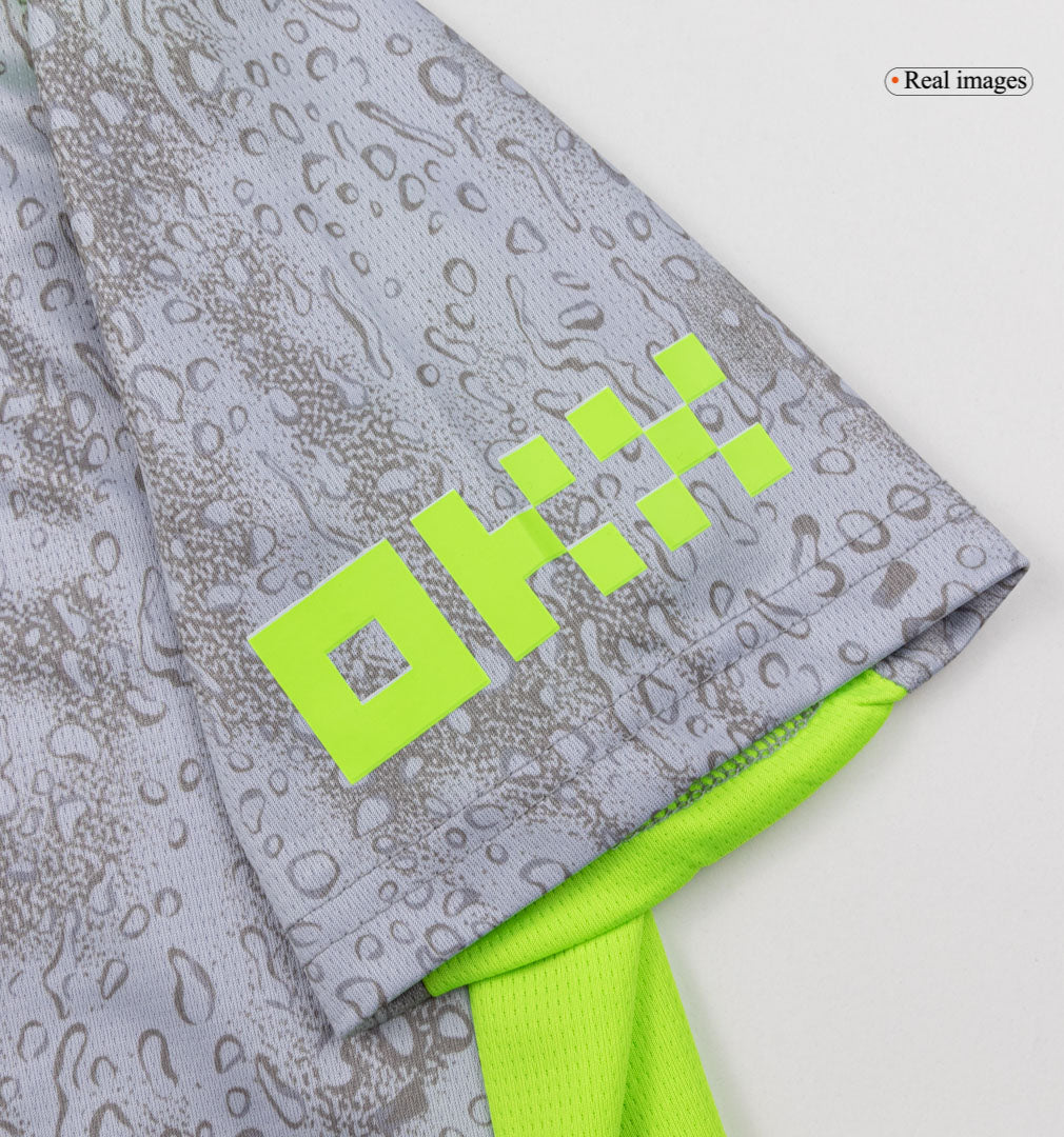 Manchester City Gyerek Harmadik Készlet(Mez+Nadrág+Zokni) 2025/26 Szürke