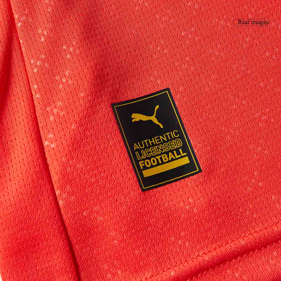 Portugal Otthon Hosszú Ujjú Mez 2025-Piros