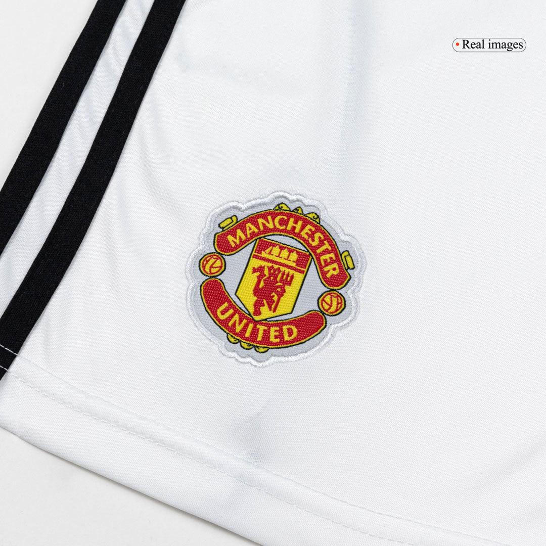 Manchester United Otthon Mez Szett (Mez + Nadrág) 2025/26-Piros