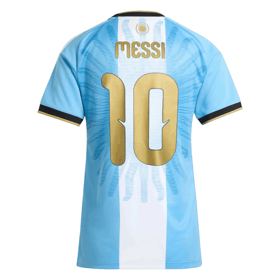 Női MESSI #10 Argentina Futball Mez 2026