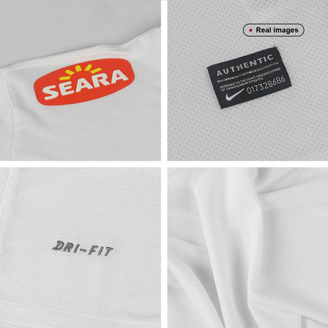 Santos FC Otthon Retro Futball Mez 2011/12 Fehér