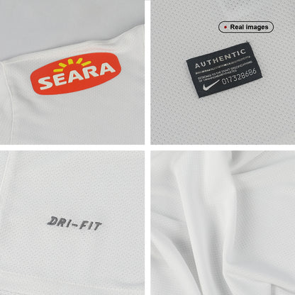 NEYMAR JR #11 Santos FC Hazai Retro Futball Mez 2012 Fehér