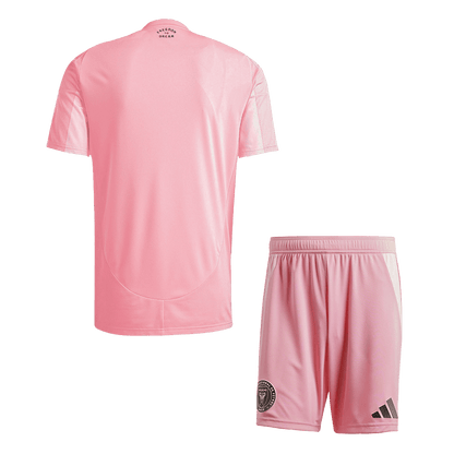 Inter Miami Otthoni Soccer Mez Készlet(Mez+Rövidnadrág) 2025 Rózsaszín