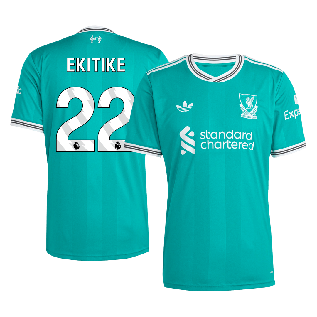 EKITIKE #22 Liverpool Harmadik Mez 2025/26 Zöld