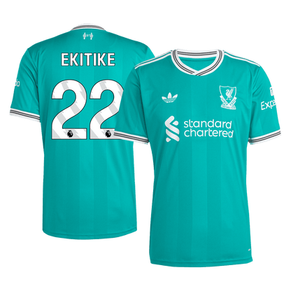 EKITIKE #22 Liverpool Harmadik Mez 2025/26 Zöld