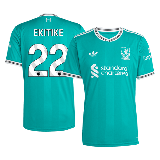 EKITIKE #22 Liverpool Harmadik Mez 2025/26 Zöld