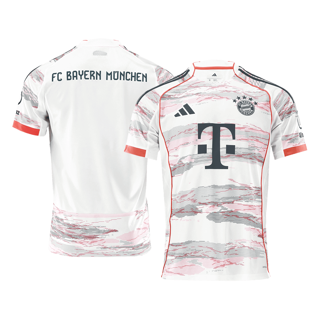Bayern Munich Idegenbeli Soccer Mez 2025/26 Fehér