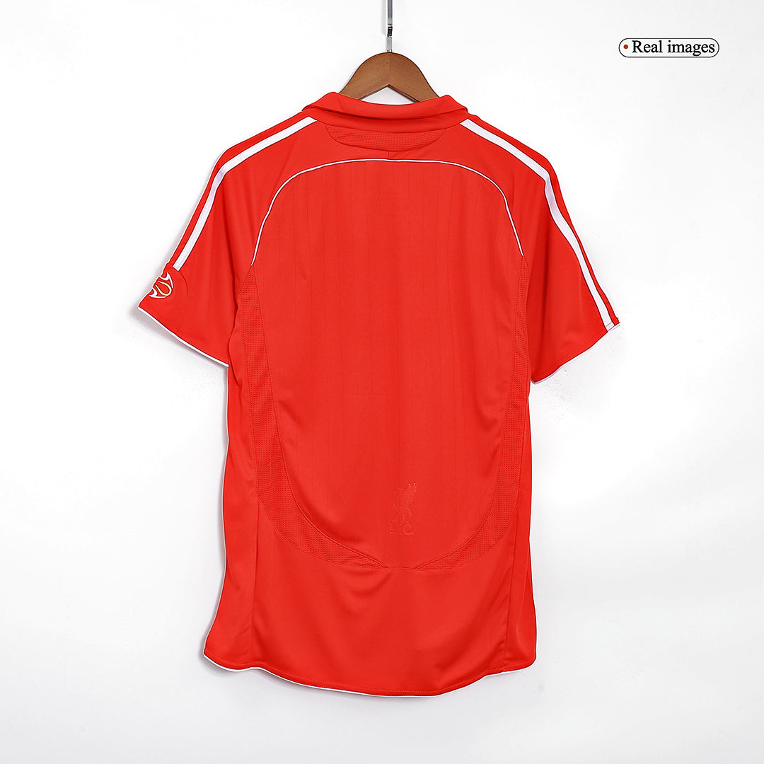 Liverpool Otthon Retro Futball Mez 2006/07 Piros