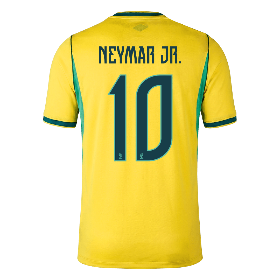 NEYMAR JR. #10 Brazil Hazai Mez 2026 Sárga