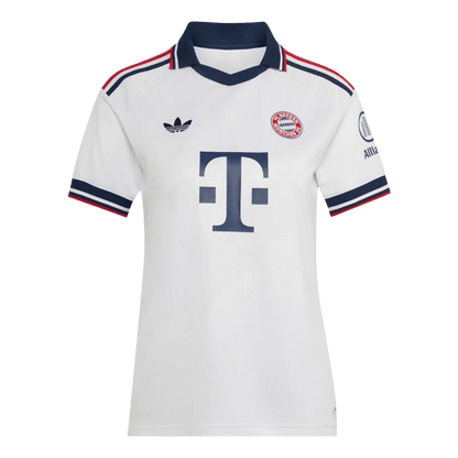 Női Bayern Munich Idegenbeli Futball Mez 2026/27 Fehér