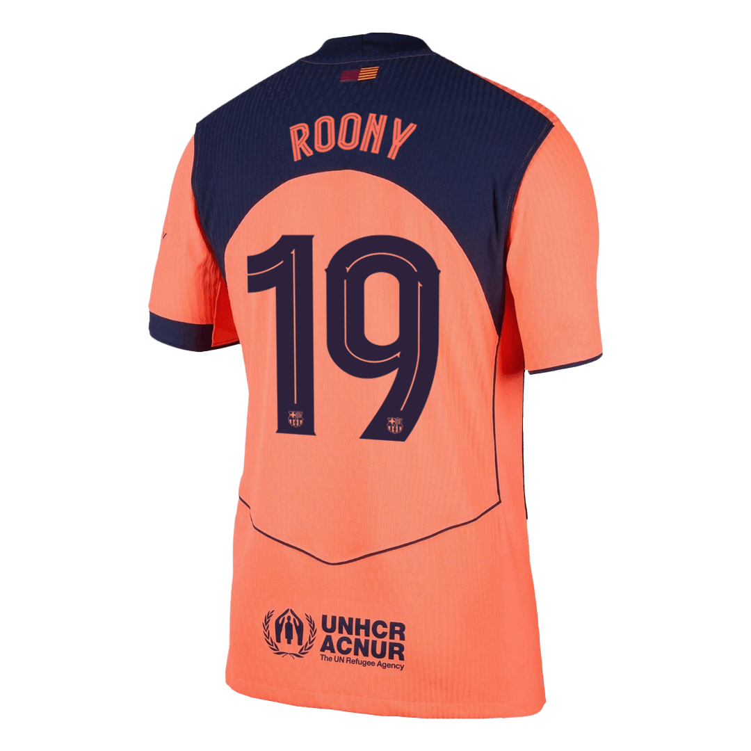 ROONY #19 Barcelona Játékos Idegenbeli Harmadik Mez 2025/26