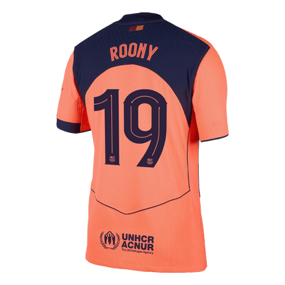 ROONY #19 Barcelona Játékos Idegenbeli Harmadik Mez 2025/26