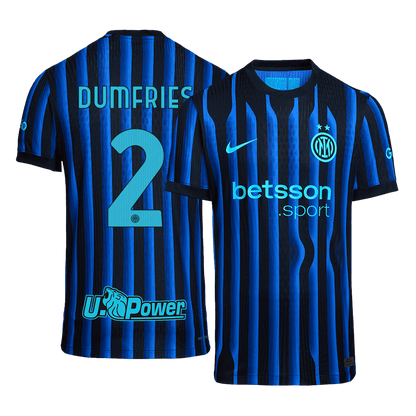 DUMFRIES #2 Inter Milan Játékos Otthon Mez 2025/26