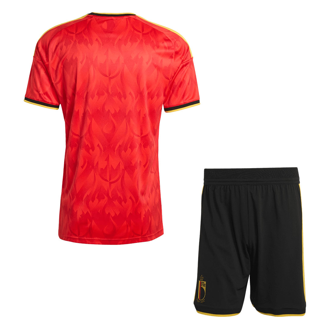 Belgium Hazai Világbajnoki Mez Szett (Mez+Nadrág) 2026 Piros
