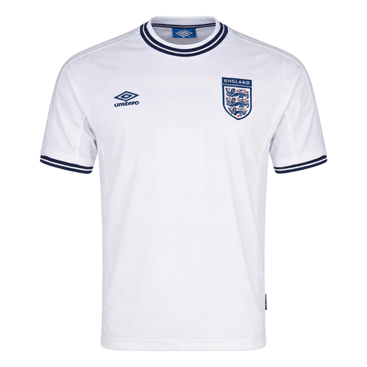 England Hazai Retro Futball Mez 2000 Fehér