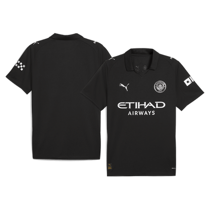 Manchester City Idegenbeli Futball Mez 2025/26 Fekete