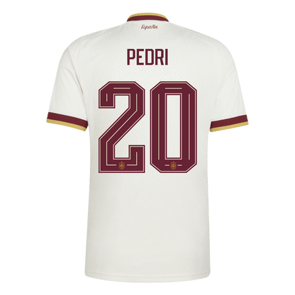 PEDRI #20 Spain Idegenbeli Mez 2026 Fehér
