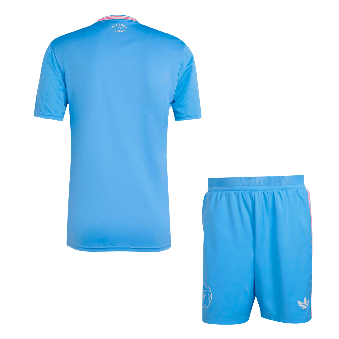 Inter Miami CF Idegenben Harmadik Mez Szett (Mez + Nadrág) 2025- Kék