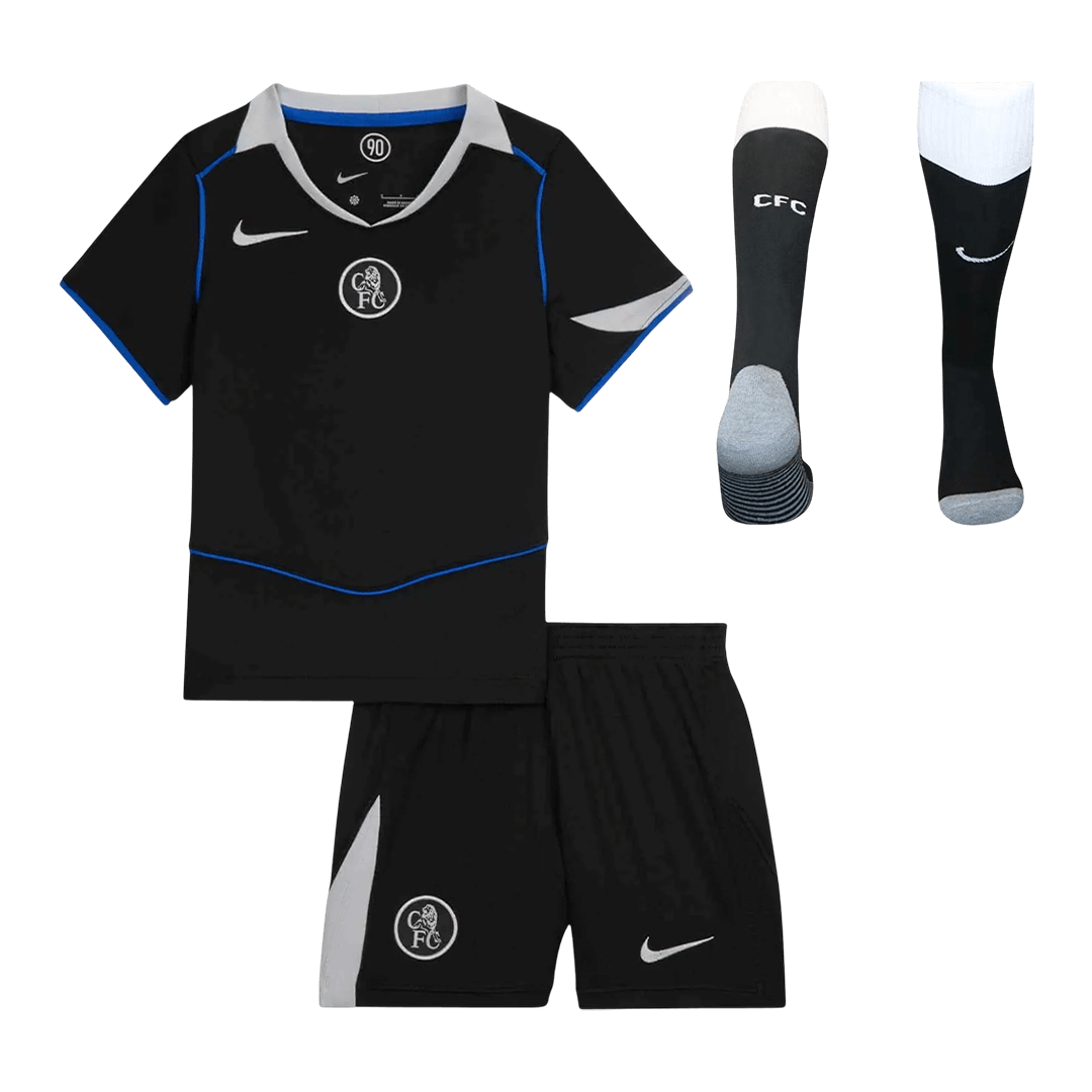 Chelsea Gyerek Harmadik Mez 2025/26 Fekete