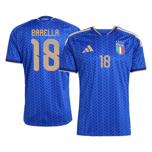 BARELLA #18 Italy Hazai Mez 2026 Kék