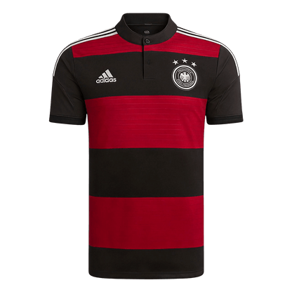 Germany Idegenbeli Retro Futball Mez 2014 Fekete&Piros