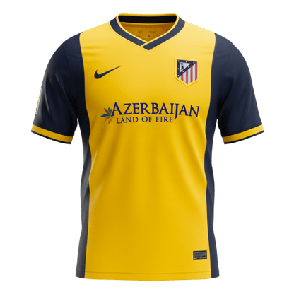 Atletico Madrid Idegenbeli Retro Futball Mez 2013/14 Sárga 2025/26