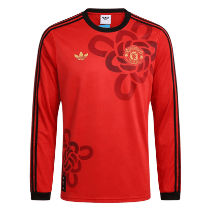 Manchester United Hosszú Ujjú Mez 2025/26 Piros