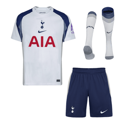Tottenham Hotspur Hazai Mez Szett (Mez+Nadrág+Zokni) 2025/26 Fehér
