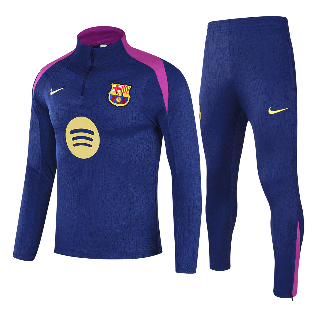 Barcelona Zip Felső Kabát Szett(Dzseki+Nadrág) Gyerek 2025/26 Sötétkék