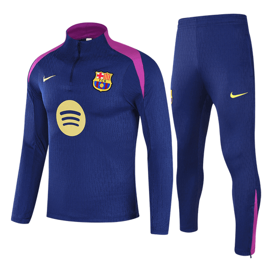 Barcelona Zip Felső Kabát Szett(Dzseki+Nadrág) Gyerek 2025/26 Sötétkék