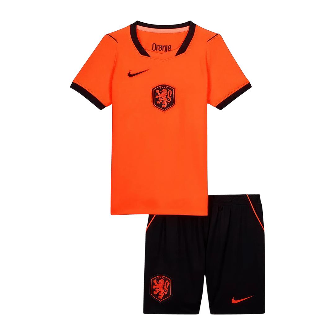 Netherlands Gyerek Hazai Világbajnoki Mez Készlet(Mez+Nadrág) 2026 Narancs