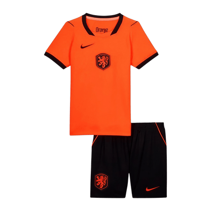 Netherlands Gyerek Hazai Világbajnoki Mez Készlet(Mez+Nadrág) 2026 Narancs