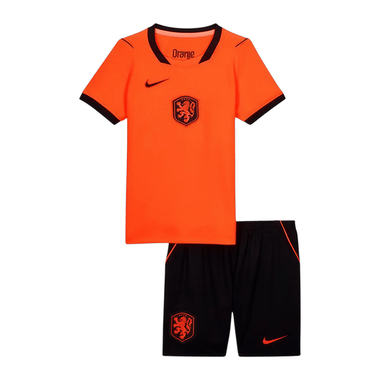 Netherlands Gyerek Hazai Világbajnoki Mez Készlet(Mez+Nadrág) 2026 Narancs