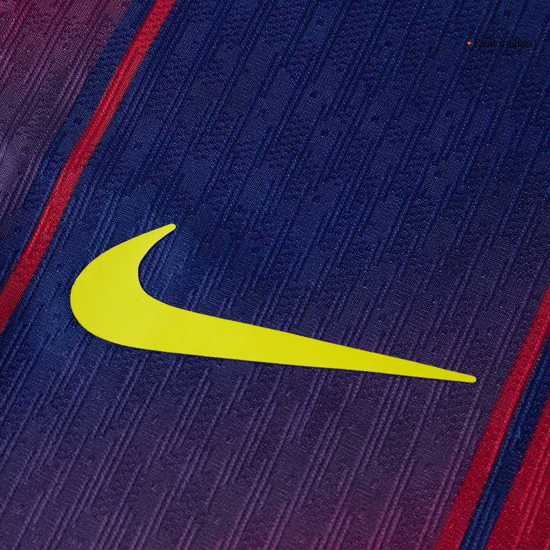 ROONY #28 Barcelona Játékos Otthon Mez 2025/26 Piros & Kék