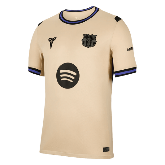 Barcelona Idegenbeli Soccer Mez 2025/26 Sárga