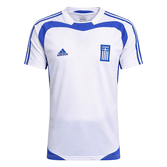 Greece Idegenbeli Retro Futball Mez 2004 Fehér