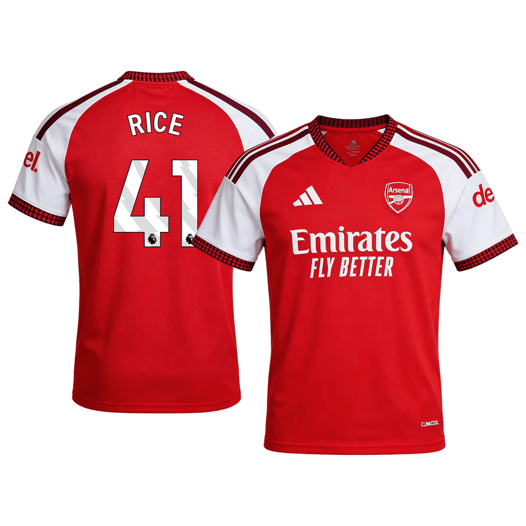 RICE #41 Arsenal Hazai Mez 2026/27 Piros
