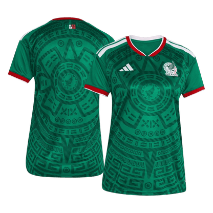 Női Mexico Hazai Futball Mez 2026 Zöld